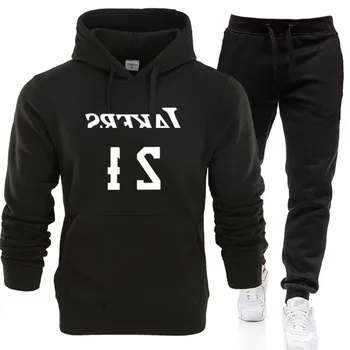 

Hoodie sweater men's 2020 spring new men's sports Hoodie suit Korean personalized printed cotton outerwear trend