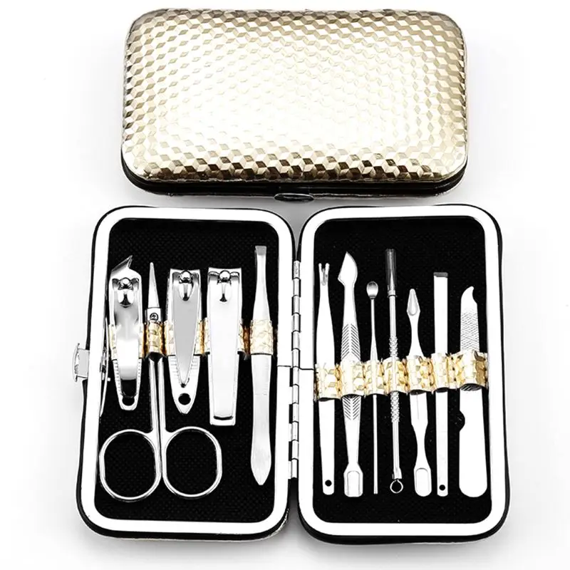 Professional Nail Care kit Manicure Grooming Set with Travel Case Manicure Pedicure Set for Women