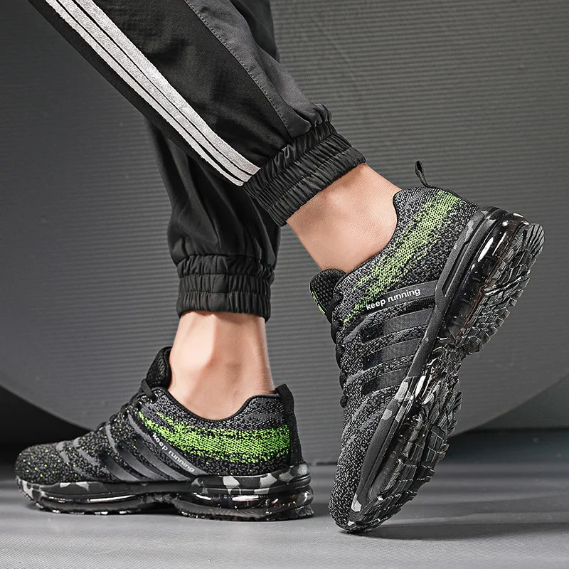 Men and women new air max cushioning comfortable running shoes soft breathable handsome sports shoes casual outdoor shoes
