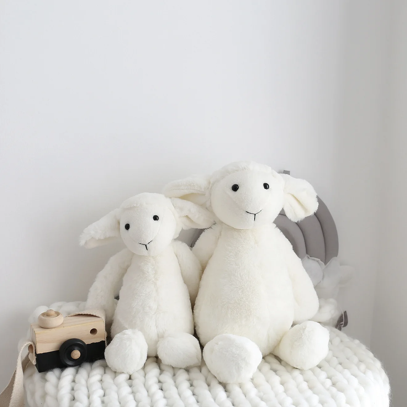 

Soft State INS of Lamb Stuffed Toy Cute Doll Sheep Comforter Toys Other Size Women's