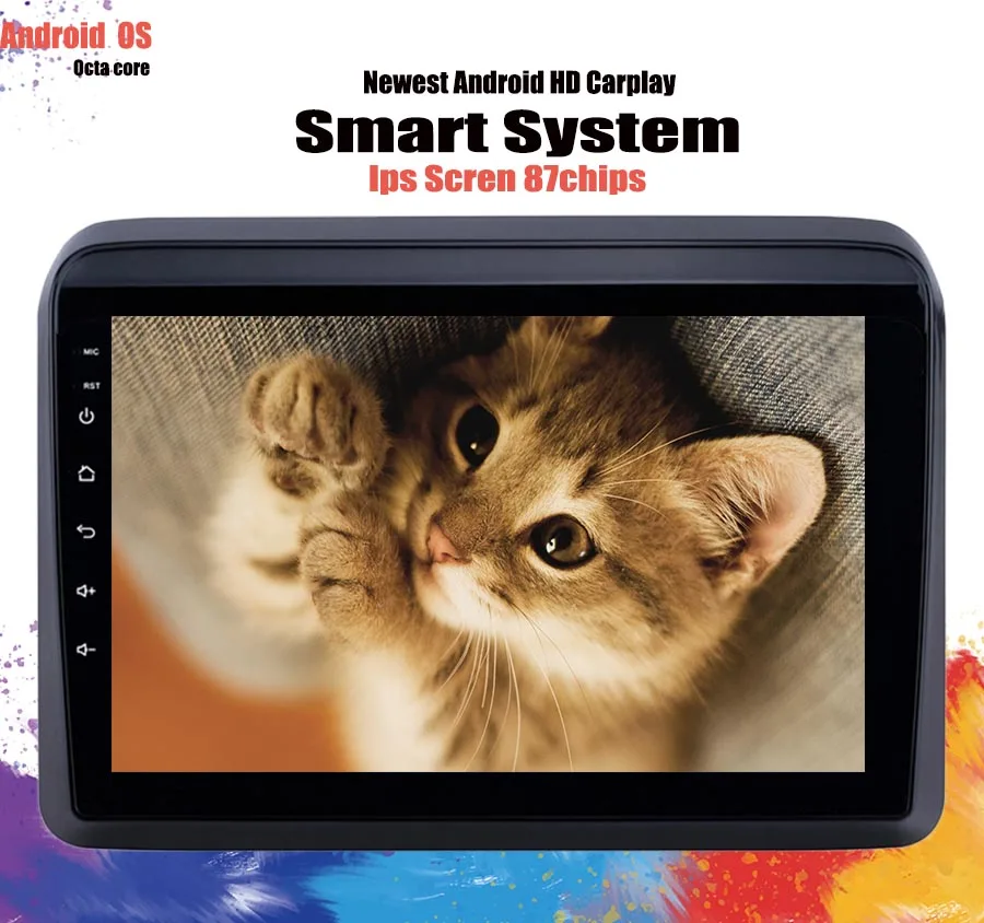9 &quotIPS 6G Android 10 0 Octa Core RAM 128G ROM автомобильный DVD плеер стерео радио GPS навигация для