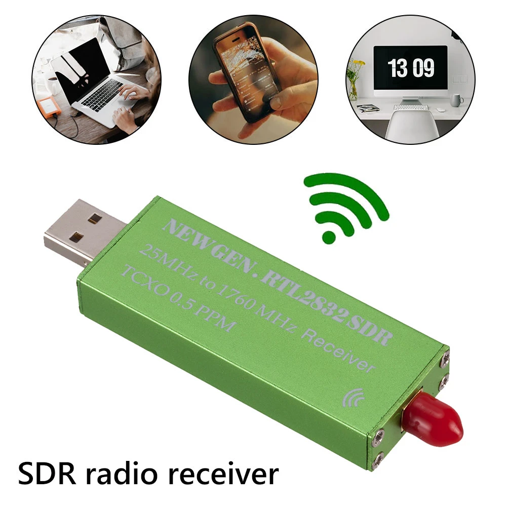 USB2.0 RTLSDR 0.5PPM TCXO RTL2382U TV Tuner Stick AM FM NFM DSB LSB SW Defined Radio SDR TV Scanner Receiver MJZSEE S300U