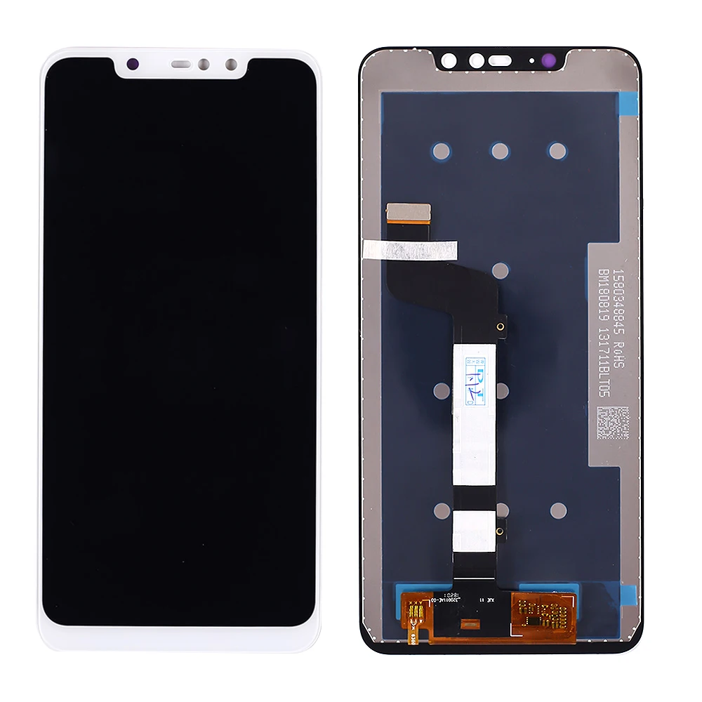 Протестированный ЖК-дисплей с рамкой для Red mi Note 6 Pro, ЖК-дисплей, дигитайзер, сенсорный экран, сенсорная панель, сборка для mi Note6 Pro lcd