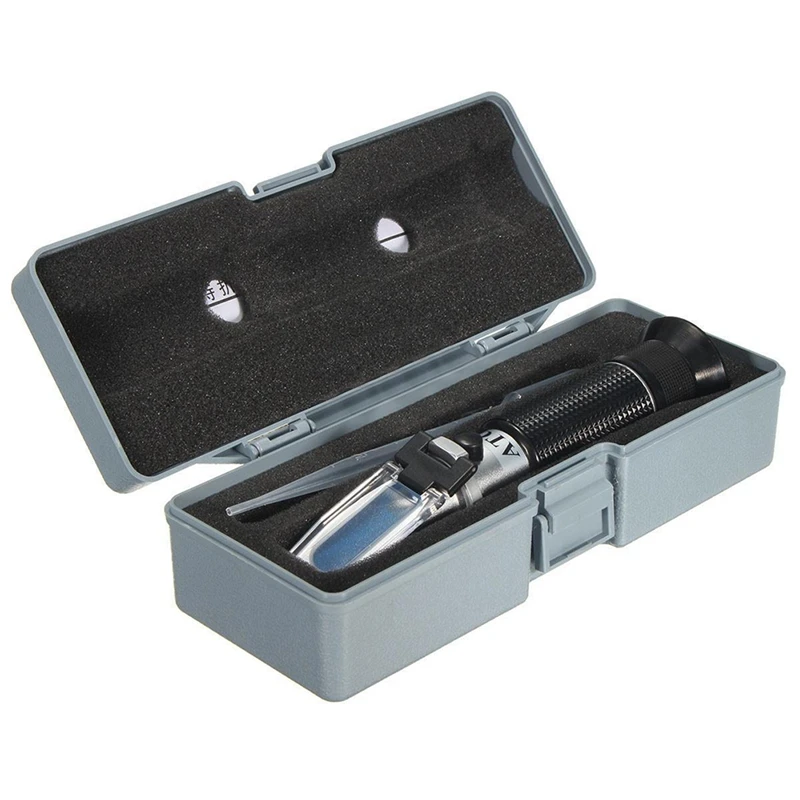 

0~20% Handheld Brix & Beer Wine Sugar Fruit Wort Refractometer Test Tester