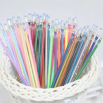 

Gel Pen Refill 48 Color Gel Colors Gel Pencils Multi Colored Core Bag Set Paintings Colored Gel Ink Pen Refills