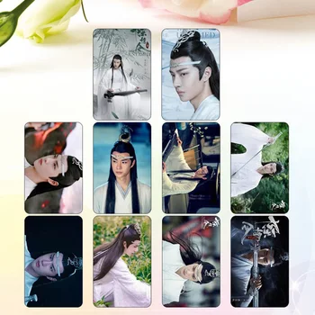 

The Untamed Chen Qing Ling Mo Dao Zu Shi Postcard Photo Cards Sticker Crystal Card Sticker Gift Xiao Zhan Wang Yibo BJYX Collect