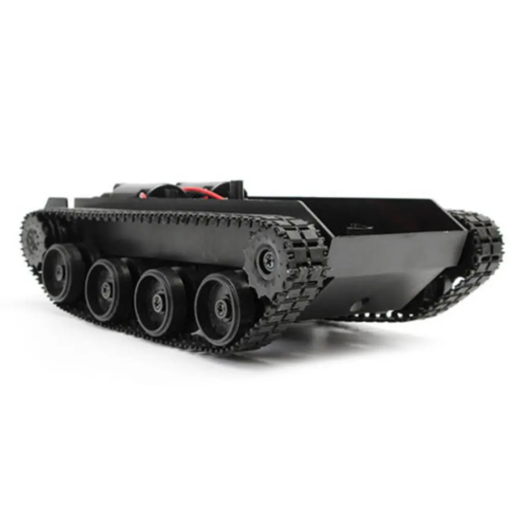 Robot Tank Chassis Handmade DIY Kit Light Shock Absorbed 130 Motors Light Damping balance Tank Robot Chassis For Arduino SCM