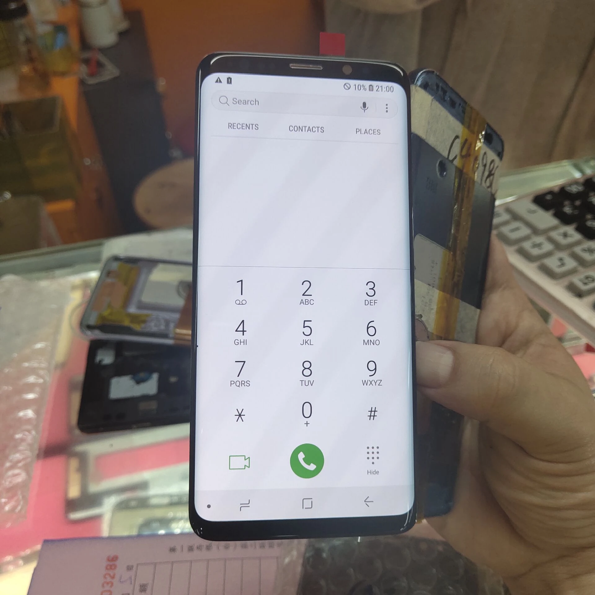 単一選択デッドピクセル焼くサムスンギャラクシーs9 G960 G960f欠陥lcdディスプレイタッチスクリーンデジタイザ枠なし Mobile Phone Lcd Screens Aliexpress