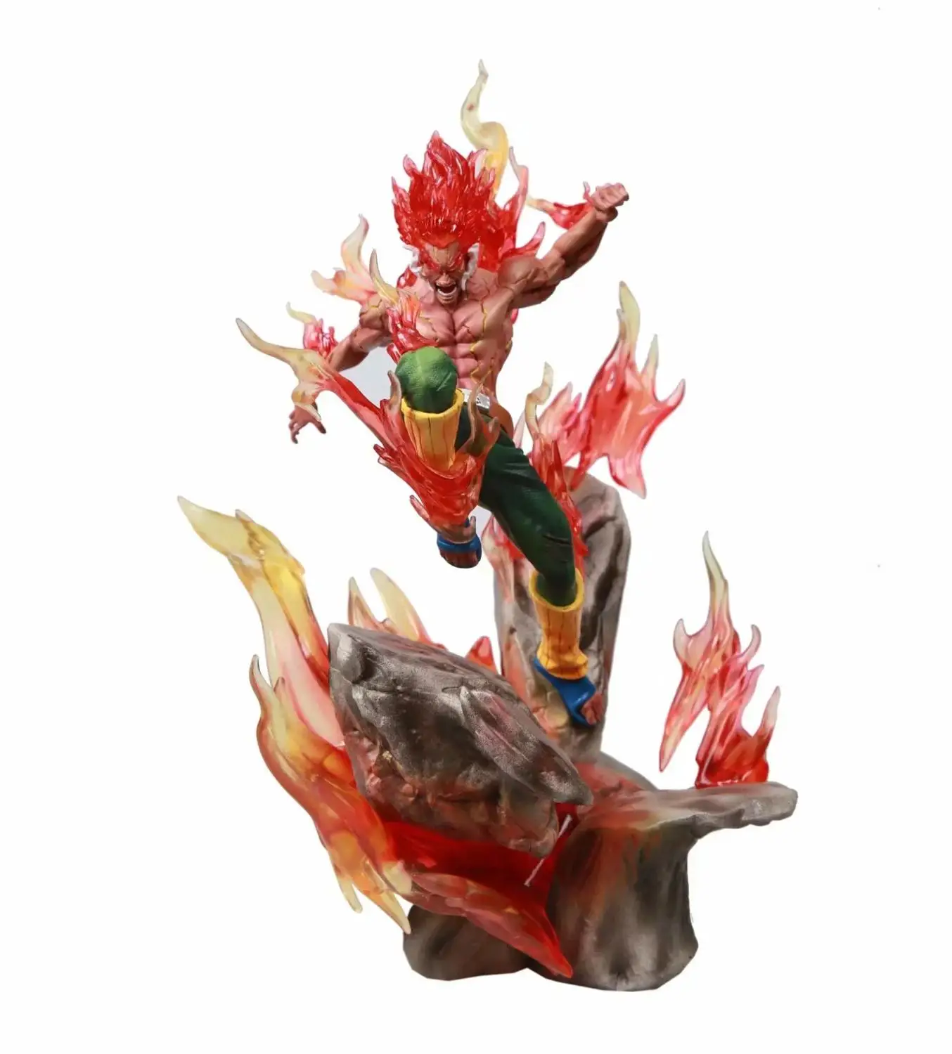 

Anime 34cm Naruto Strongest Hachimon Toko Night Kay with LED Light PVC Action Figure Toys Collection Model Gift