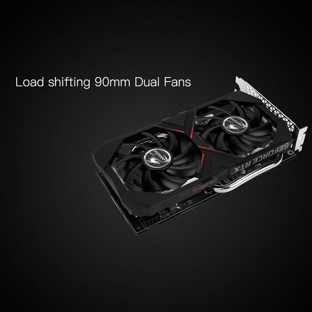 Видеокарта Colorful iGame GeForce RTX 2060 GDDR6 6G V2 GPU игровая видеокарта 1365 1680 МГц PCI E 3 0 для