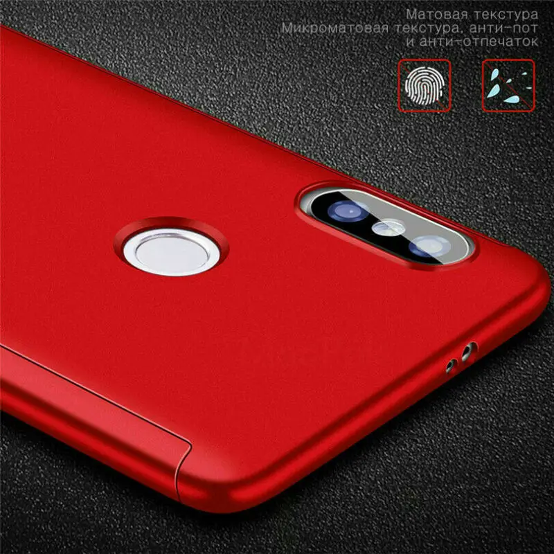 Для Xiaomi Redmi 7 7A 6A 5 Note 7 6 5 Pro 360 ° Полный чехол+ закаленное стекло экран Protcter силиконовый чехол для телефона
