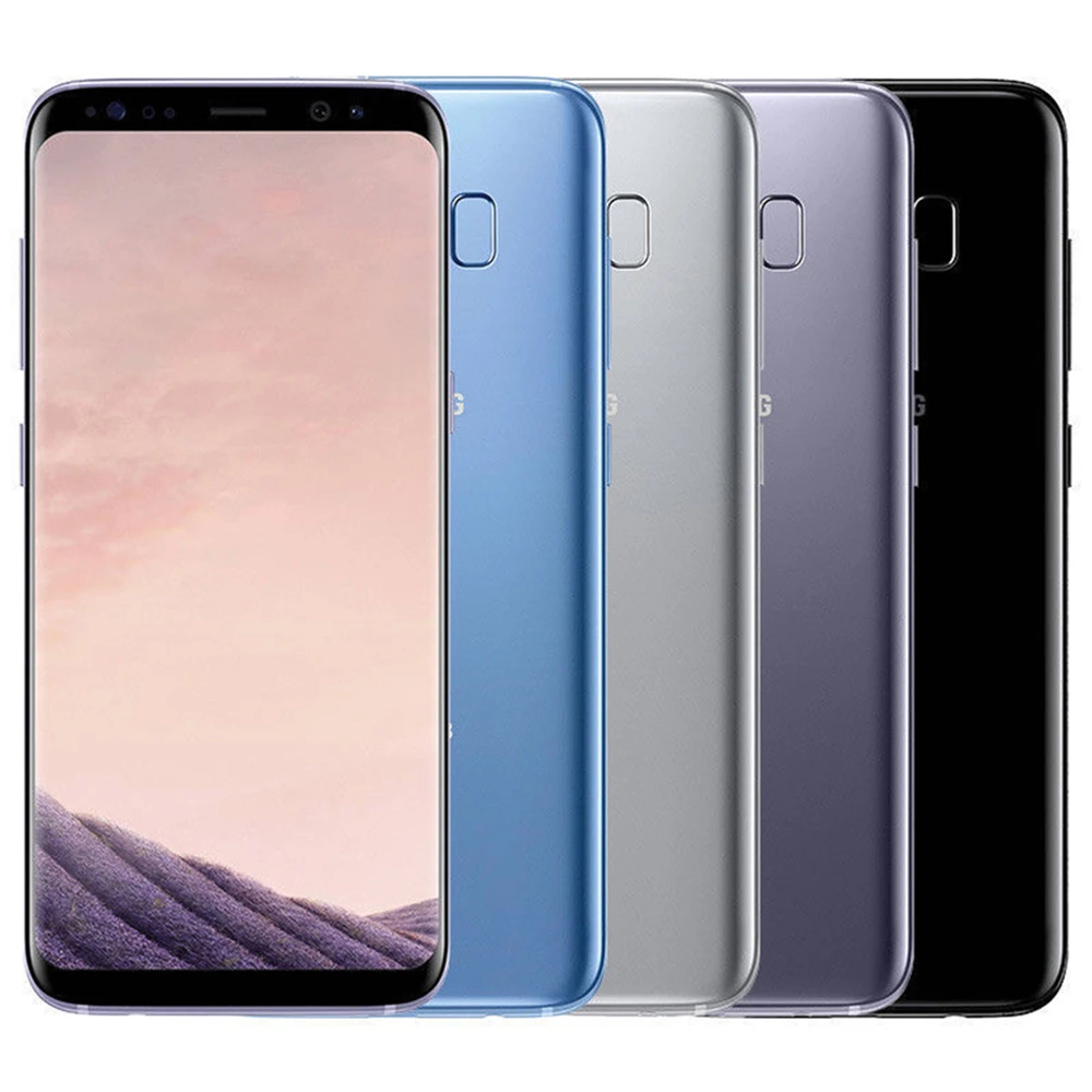 Samsung Galaxy S8 G950U одна Sim Qualcomm Snapdragon 835 Восьмиядерный 5," 12 МП и 8 Мп ram 4 Гб rom 64 Гб NFC