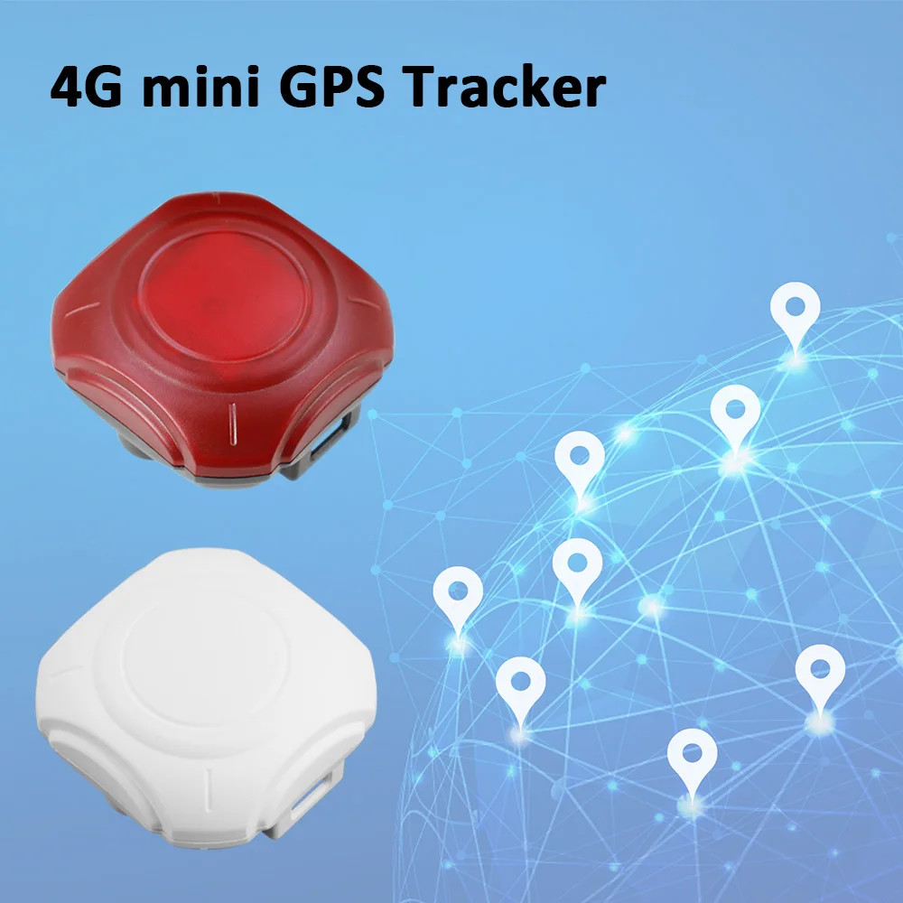 2020 реальный LTE 4G GPS трекер шпионский велосипед задний фонарь ошейник для собак