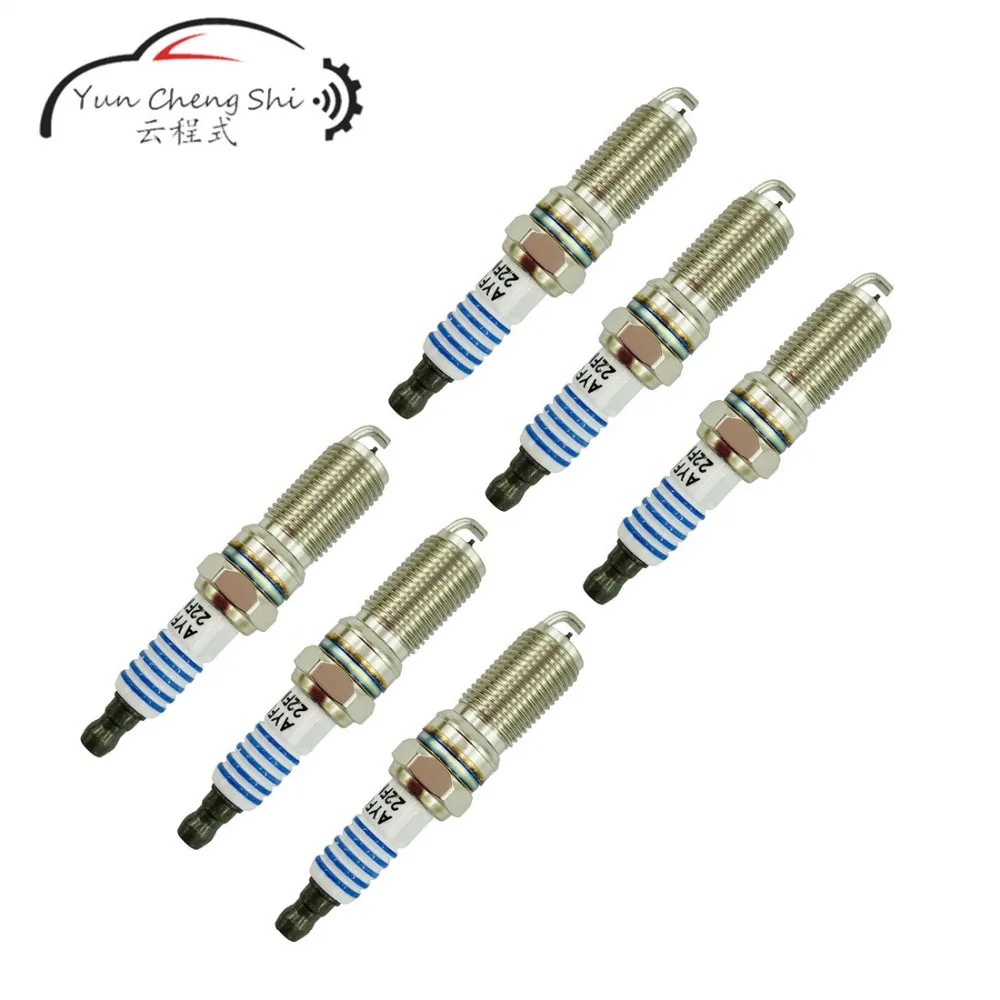 4 шт./лот, новая вилка зажигания AYFS 22FM SP 411 свечи зажигания для Ford Edge Fusion Mazda AYFS22FM SP-411 SP411