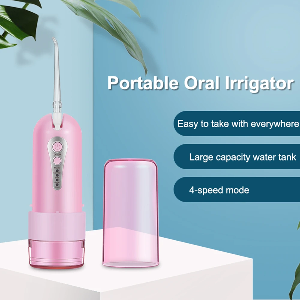 

Ирригатор полости рта портативный с 4 режимами, USB