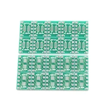 10 pces sot23 msop10 para dip placa de transferência pino passo adaptador