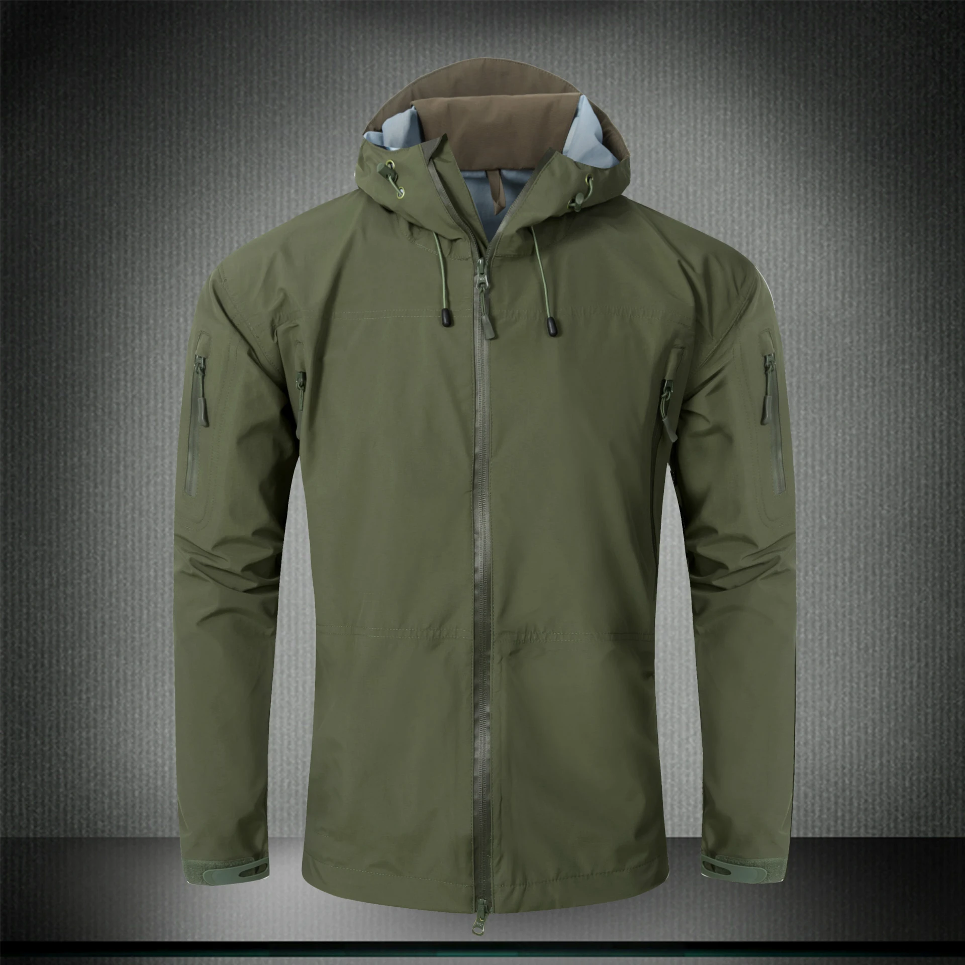 Мужская куртка жесткий водонепроницаемый пальто для охоты военный тактический на открытом воздухе одежда камуфляж для пустыни