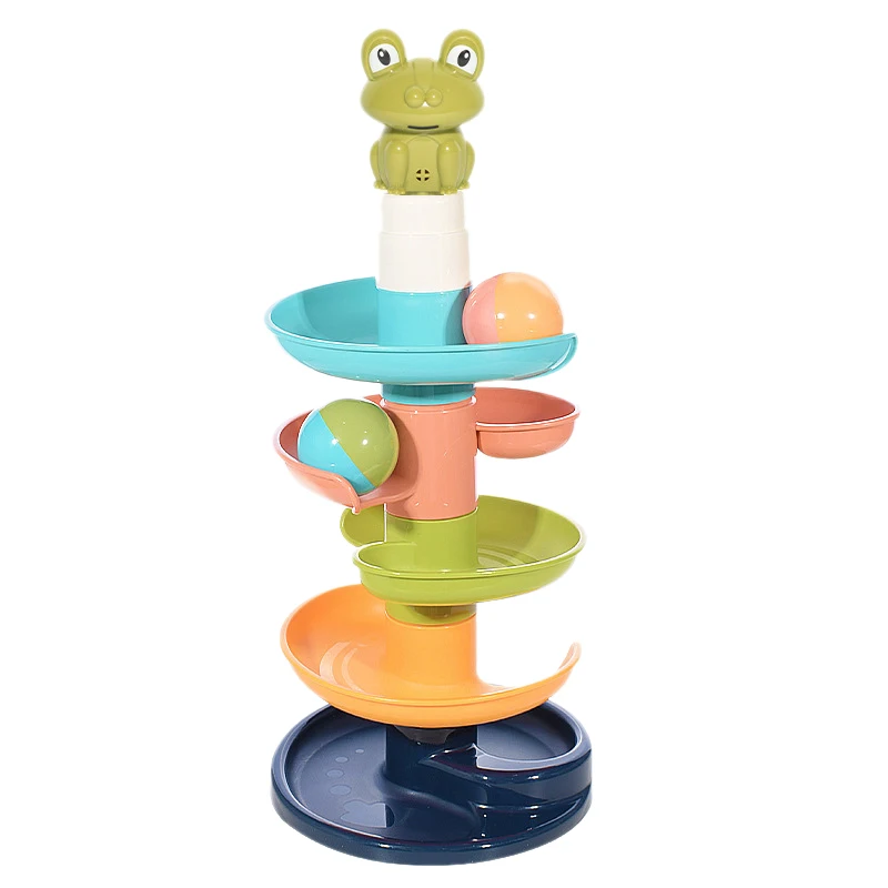 

Baby Ball Drop Toys Track Toy Toddlers Swirl Ball Ramp Ball Drop Tower Learning Tower Activity Toy Baby Educational Toy