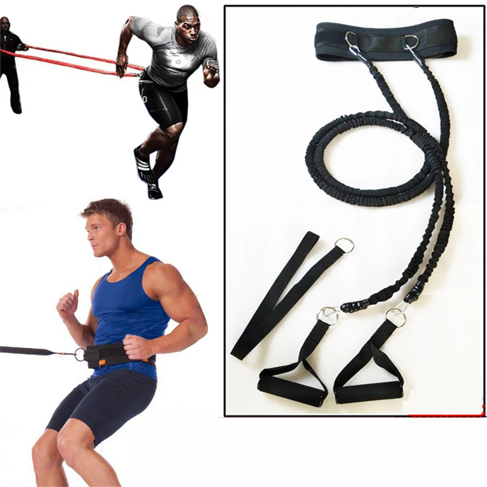 Pull Rope for Athletics Waist Resistance Band, Explosive Strength Training  and Tire Drag Belt, Physical Running Fitness Football