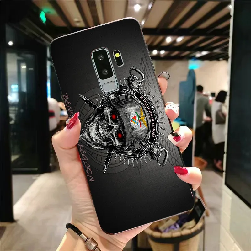 Чехол для телефона Benfica FC чехол для samsung Galaxy S10 S8 S7 Edge DIY черный мягкий TPU для A9 C10 C9 J7 Max Note 8 Note 9 S8 S10E