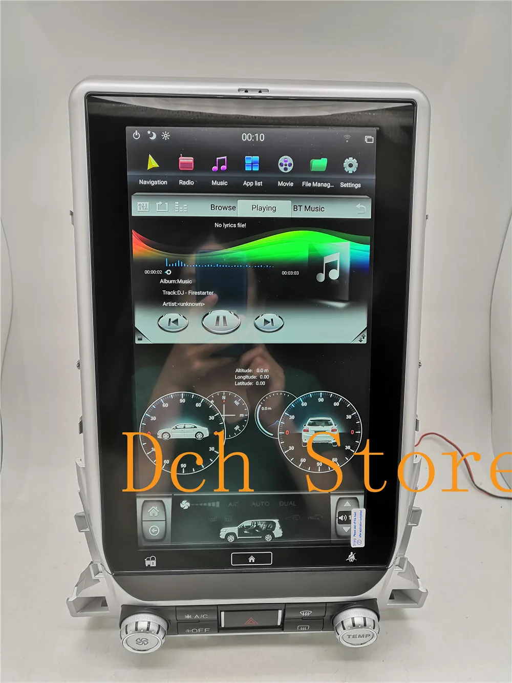 Cheap 13.6 inch Vertical tesla style Android 8.1 Car DVD GPS Navigation for TOYOTA LAND CRUISER LC200 2016 2017 2018 radio px6 carplay 14