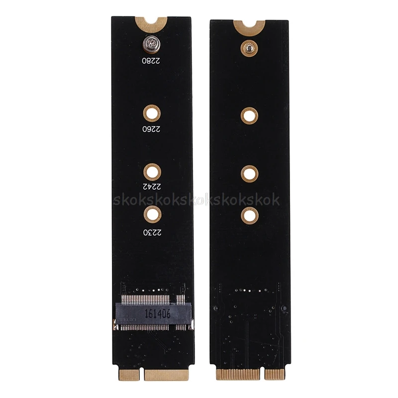 Карта адаптера на 64G 128G 256G 512G M.2 NGFF SSD для 2012 MacBook Air A1465 A1466 O26 Прямая поставка