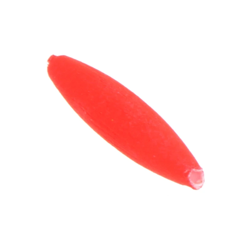 100Pc Fishing Float Bobber Floating Foam Oval Indicator Fish Accessories Tackle