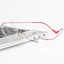 CUBOJUE оправа без оправы для женских очков прозрачные линзы по рецепту очки женские очки бескаркасные Зрение для женщин