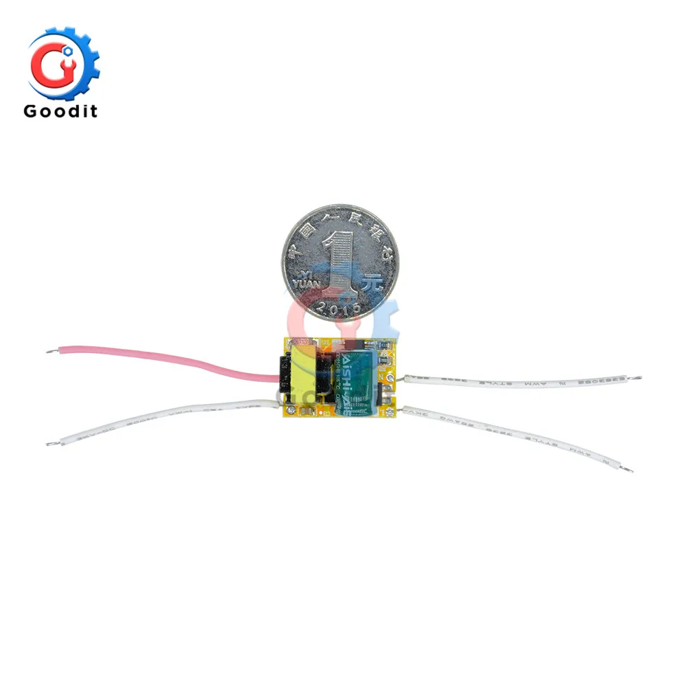 Non-waterproof LED Driver Transfomer Chip Power Supply Driver Transformer AC 85-265V 3W