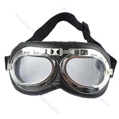 

New Arrive 1Pc Motorcycle Scooter ATV Driving Goggles Eyewear Glasses Clear Lens Drop Shipping Support