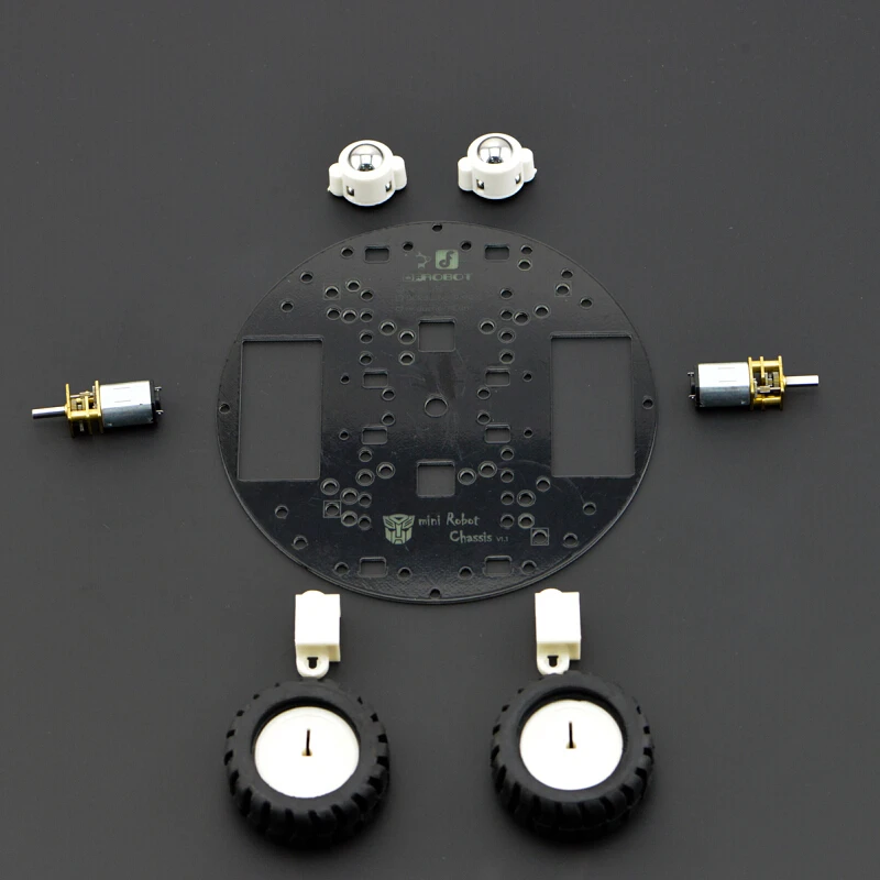 DFROBOT производства MiniQ 3PA Настольный робот шасси тележка ROB0049