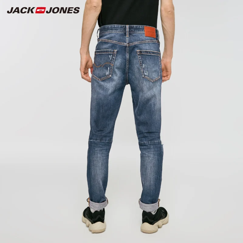 JackJones мужские модные рваные джинсы | 219132602