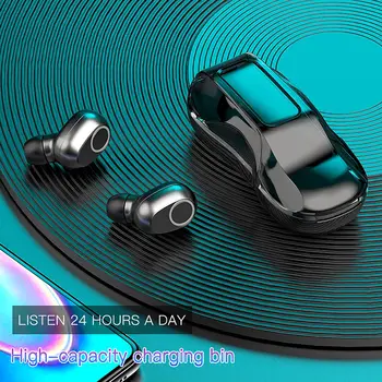 

Bluetooth 5.0 Earphones True Wireless B-02 TWS In-Ear Earbuds Waterproof Mini Car fashion 3D Stereo Sound Sport earphon Earpiece