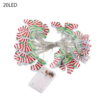 

10/20 LEDs Colorful Socks Decorative String Lights 1.5m 3m Layout Props Decor