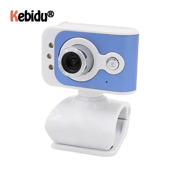 

USB 2.0 Webcam HD Web Cam With Clip 360 Degree Rotation Web Camera With Mic Microphone For PC Computer Laptop Desktop