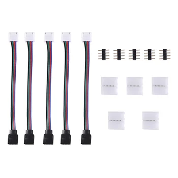 

1 Set Strip Connector Sturdy Solderless Professional Prime Jumper Strip Connector for LED