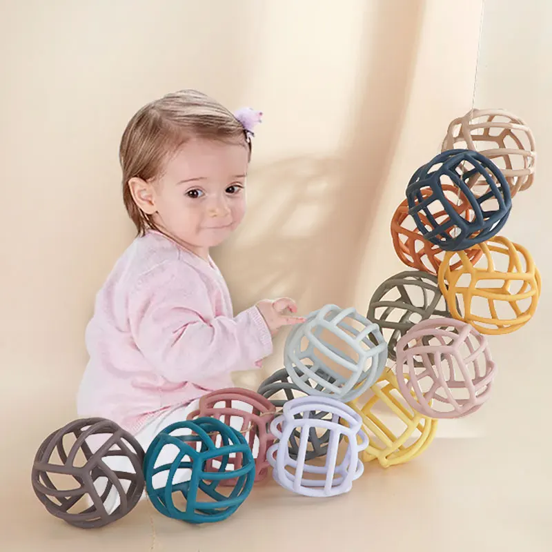 Soft Silicone Kids Teether Products Creative Teething Infant Chewing Toy Transformable Nursing Gift For Baby Teethers