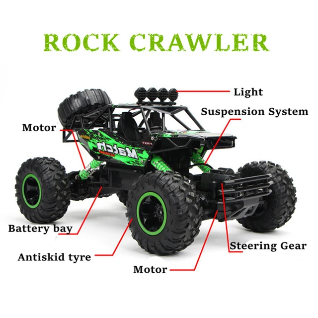 ZWN 1:12 / 1:16 / 1:20 4WD RC Car 2.4G Radio Control Car Buggy Off-Road Remote Control Trucks Boys Toys for Children 4