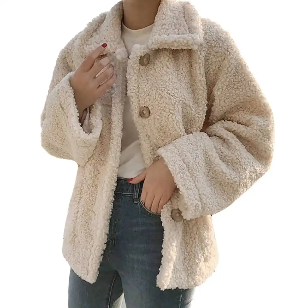 teddy bear fleece jacket