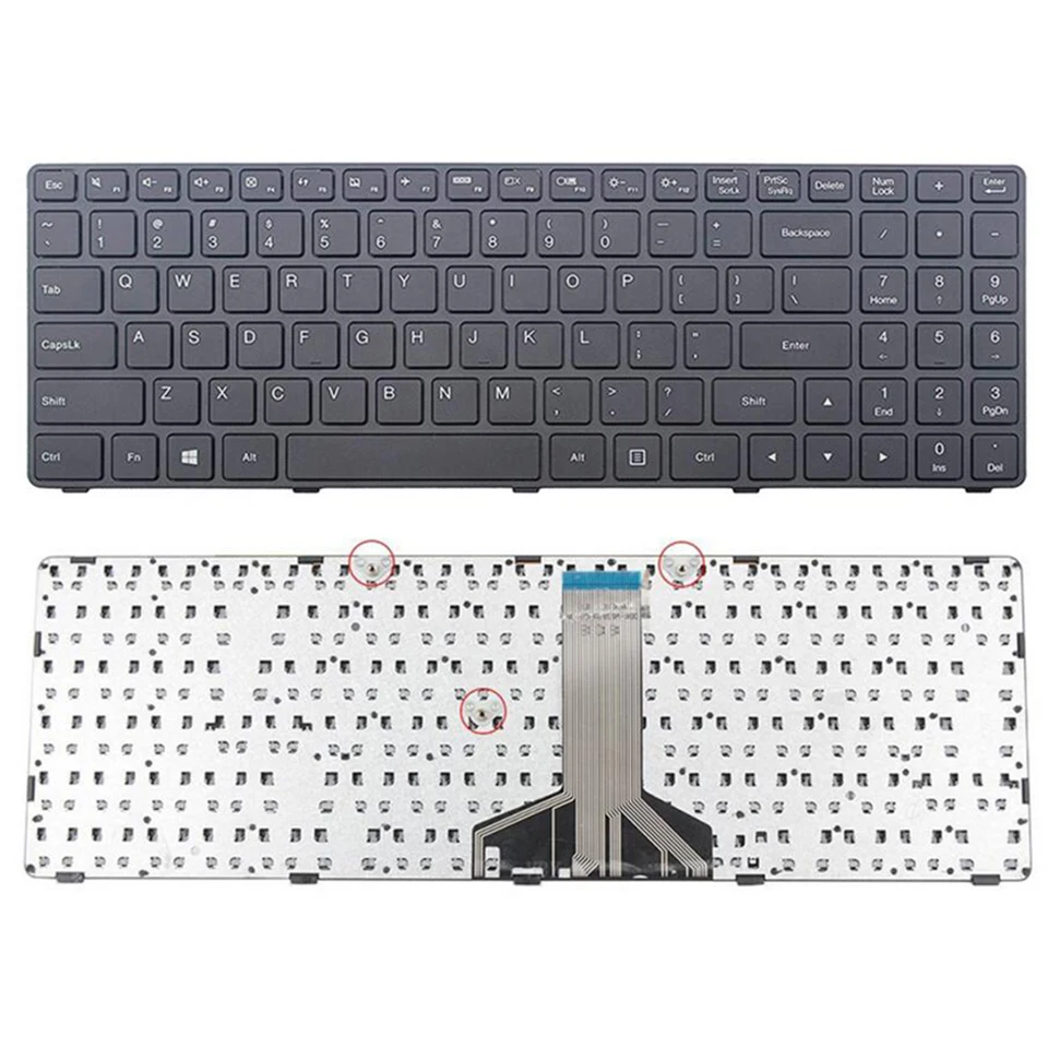 Replacement Keyboard For Lenovo Ideapad 100 15ibd 100 15ibd Type 80qq P N Snj Pk1310e1a00 Nb 99 6385h Lb 00 Us 6385h Us Replacement Keyboards Aliexpress