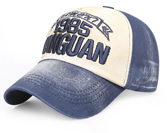 

1985 jean Bone Men's Baseball Cap yanguan Snapback washed Dad Hat Trucker gorra Summer Brand newsboy hat bucket hat character