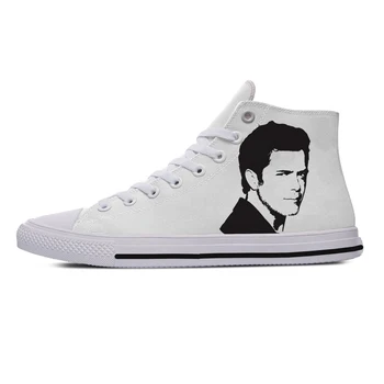 

ALEJANDRO SANZ Heavy Metal Band Icon Mens Womens Designer Leisure Sneakers Men Casual Canvas Shoes Off White