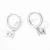 SIPENGJEL Gold Alphabet Drop Earrings Hip Hop Initial Letter Hoop Earrings For Women 2021 Trend Jewelry Gift pendientes