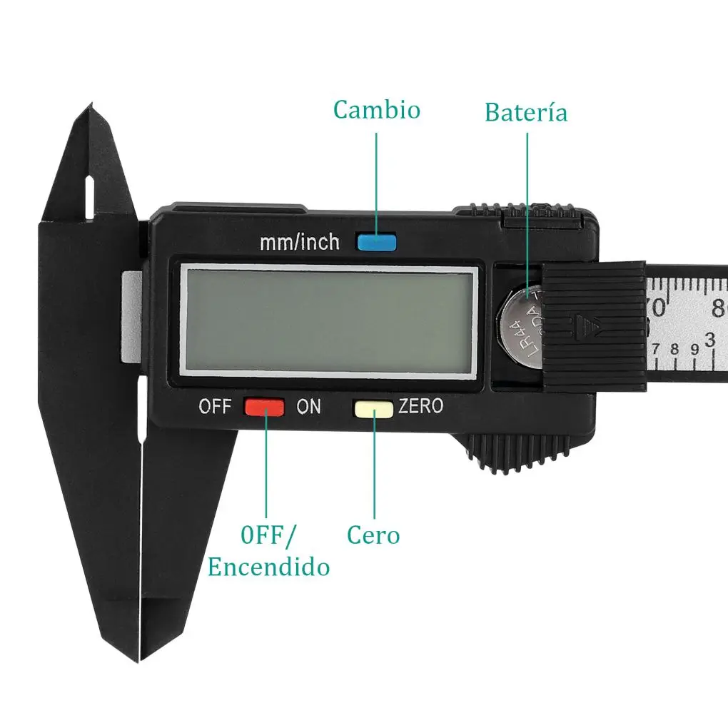 Digital Caliper 6 inch Electronic Vernier Caliper 100mm Calliper Micrometer Digital Ruler Measuring Tool 150mm 0.1mm Digital Caliper 6 inch Electronic Vernier Caliper 100mm Calliper Micrometer Digital Ruler Measuring Tool 150mm 0.1mm
