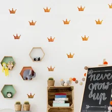 Funlife Лидер продаж Детская комната Корона принцесса девочки виниловые Съемные наклейки на стену 066