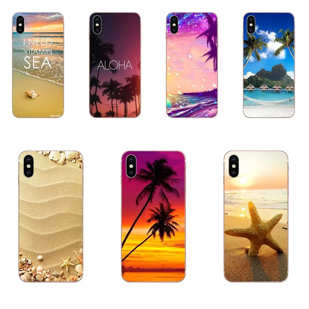 Летняя Пляжная Морская звезда с песком для Samsung Galaxy A10 A20 A20E A3 A40 A5 A50 A7 J1 J3 J4 J5 J6 J7 2016