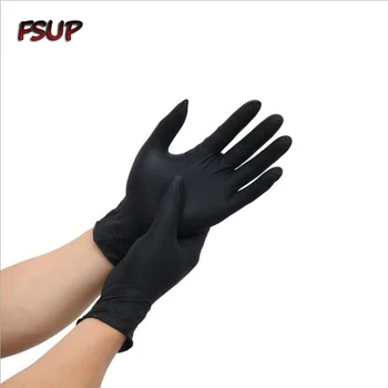 

Disposable Nitrile Gloves 6pcs work safety glove Food Cooking Gloves Kitchen Cleaning Household Garden tattoo beauty mechanic