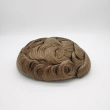 Новая система волос для мужчин, супер тонкие и мягкие волосы для кожи, цвет 18 или 20