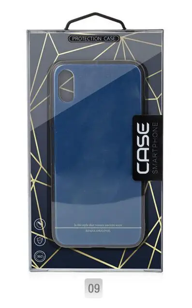 cardboard 09 100 шт Новое поступление ПВХ упаковочная коробка с внутренним лотком для iPhone11 pro max 11 pro сотовый Чехол для телефона - Цвет: cardboard 09
