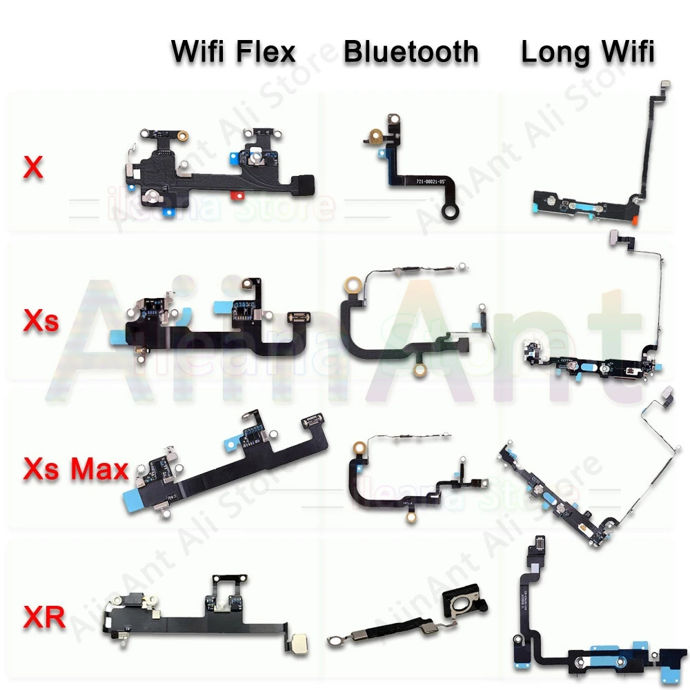 

Original Wifi Antenna Flex For iPhone X Xs Max XR Wifi Bluetooth NFC WI-FI GPS Signal Antenna Flex Cable Cover Replacement